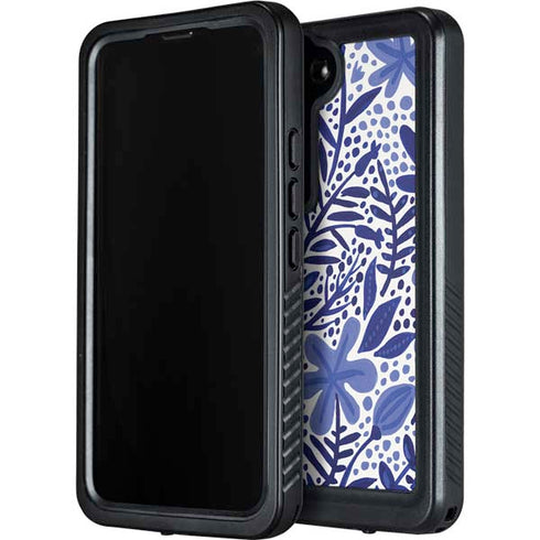 Cat Coq Blue Garden Galaxy S23 Plus Waterproof Case