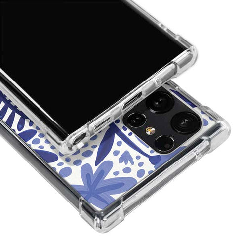 Blue Garden by Cat Coq Galaxy S24 Ultra Clear Case