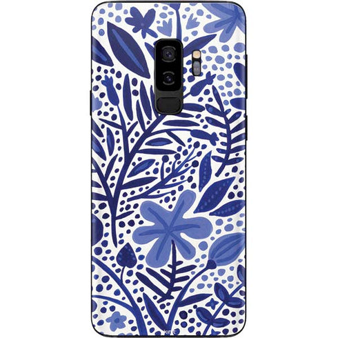 Cat Coq Blue Garden Galaxy S9 Plus Skin