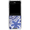 Blue Garden by Cat Coq Galaxy Z Flip5 5G Clear Case