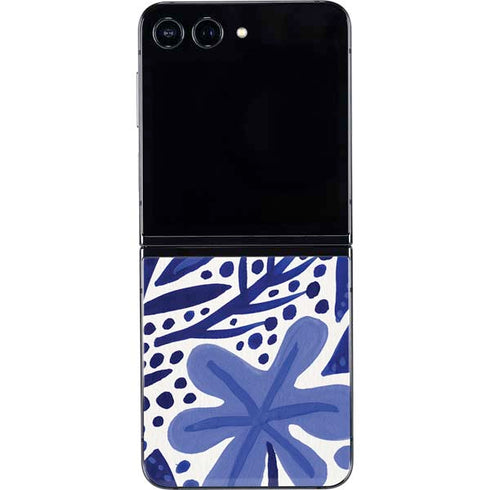 Blue Garden by Cat Coq Galaxy Z Flip5 5G Skin