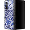 Cat Coq Blue Garden Galaxy Z Fold3 5G Skin