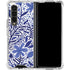 Cat Coq Blue Garden Galaxy Z Fold4 5G Clear Case