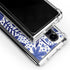 Cat Coq Blue Garden Galaxy Z Fold4 5G Clear Case