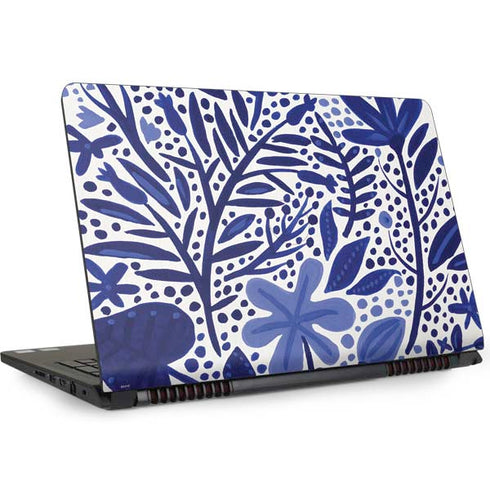 Cat Coq Blue Garden Dell Inspiron Skin