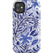 Cat Coq Blue Garden iPhone 11 Impact Case