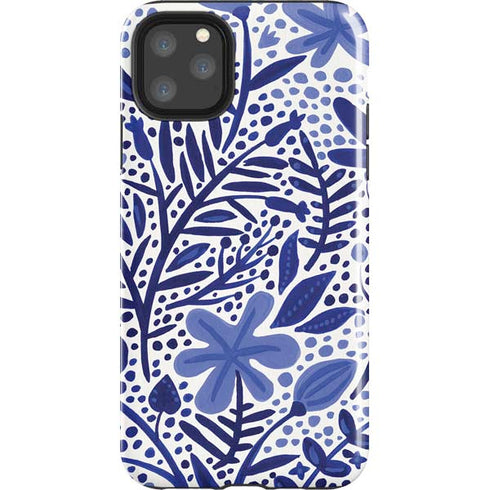 Cat Coq Blue Garden iPhone 11 Pro Max Impact Case