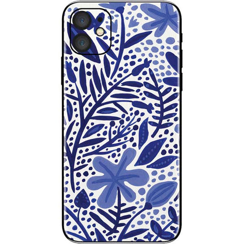 Cat Coq Blue Garden iPhone 11 Skin