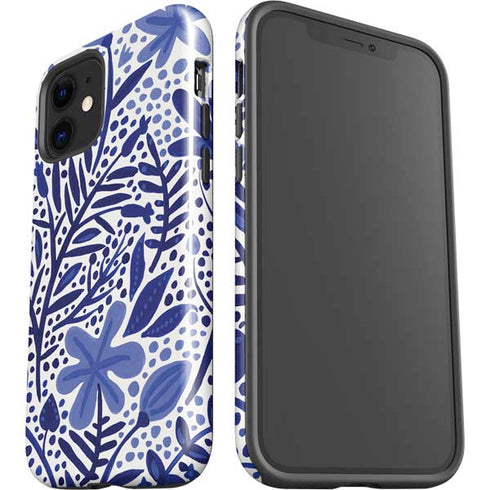 Cat Coq Blue Garden iPhone 12 Impact Case