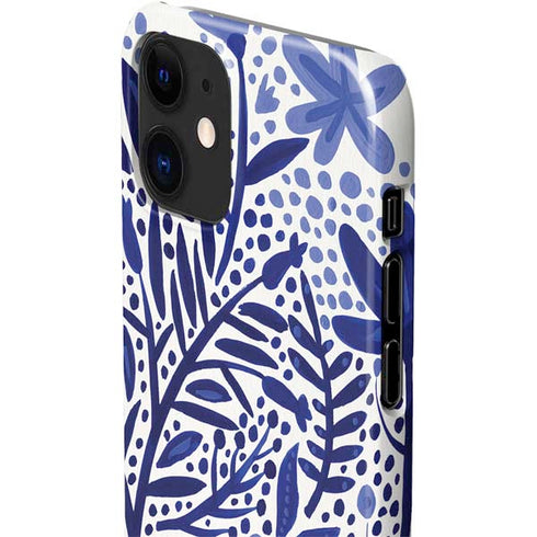 Cat Coq Blue Garden iPhone 12 Mini Lite Case
