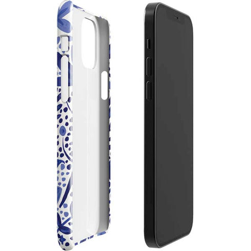 Cat Coq Blue Garden iPhone 12 Mini Lite Case