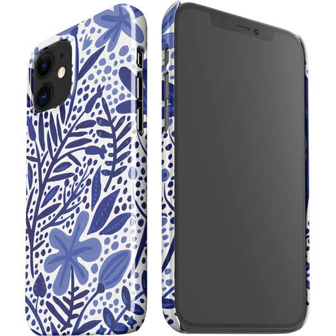 Cat Coq Blue Garden iPhone 12 Mini Lite Case