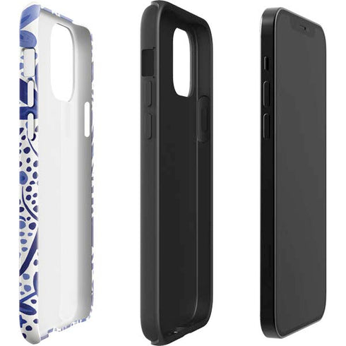 Cat Coq Blue Garden iPhone 12 Pro Impact Case