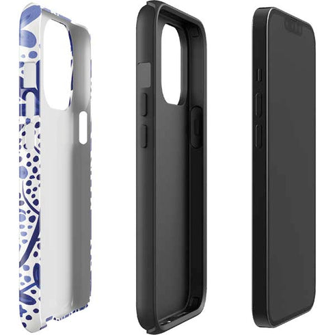 Cat Coq Blue Garden iPhone 13 Pro Impact Case