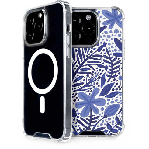 Cat Coq Blue Garden iPhone 13 Pro MagSafe Case