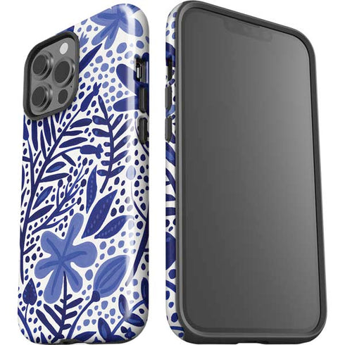 Cat Coq Blue Garden iPhone 13 Pro Max Impact Case