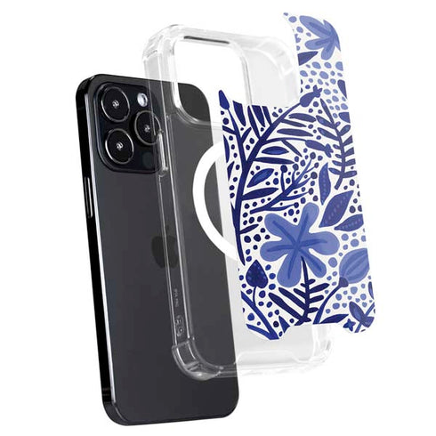Cat Coq Blue Garden iPhone 13 Pro Max MagSafe Case