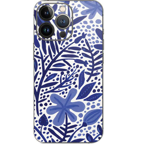 Cat Coq Blue Garden iPhone 13 Pro Skin
