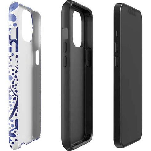 Blue Garden by Cat Coq iPhone 15 Plus Impact Case