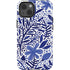 Blue Garden by Cat Coq iPhone 15 Impact Case