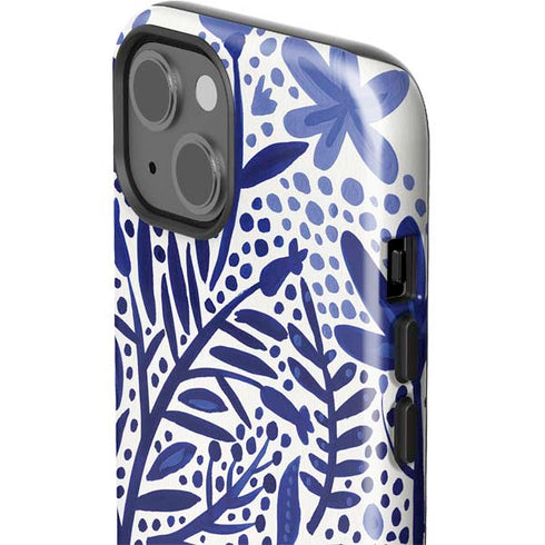 Cat Coq Blue Garden iPhone 14 Impact Case
