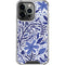Cat Coq Blue Garden iPhone 14 Pro Clear Case