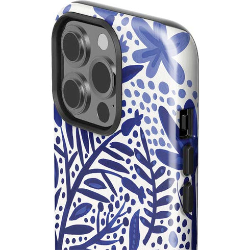 Blue Garden by Cat Coq iPhone 15 Pro Impact Case