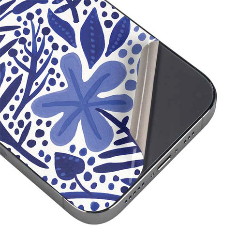 Cat Coq Blue Garden iPhone 14 Pro Max Skin