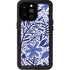 Cat Coq Blue Garden iPhone 14 Pro Max Waterproof Case