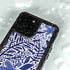 Cat Coq Blue Garden iPhone 14 Pro Max Waterproof Case