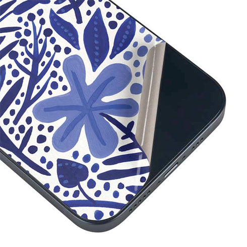 Cat Coq Blue Garden iPhone 14 Skin