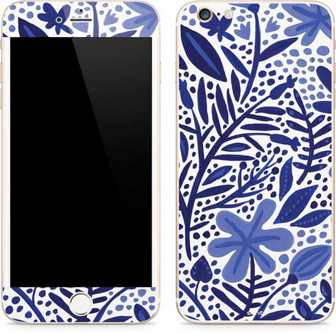 Cat Coq Blue Garden iPhone 6/6s Plus Skin