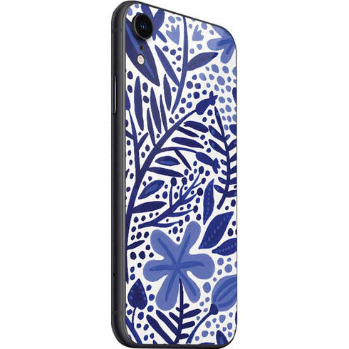Cat Coq Blue Garden iPhone SE (2nd & 3rd Gen) Skin