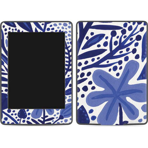Cat Coq Blue Garden Amazon Kindle Skin