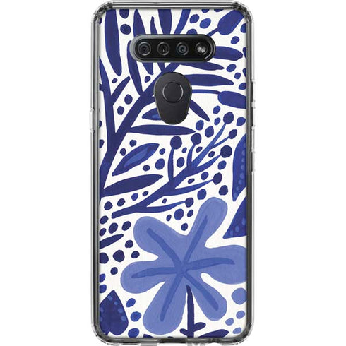 Blue Garden by Cat Coq LG K51/Q51 Clear Case