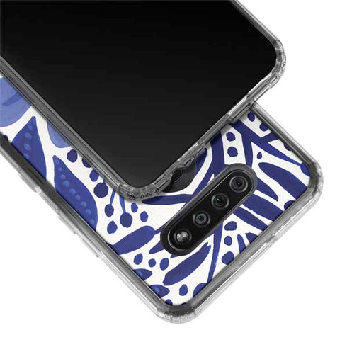 Blue Garden by Cat Coq LG K51/Q51 Clear Case