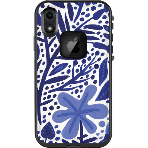 Cat Coq Blue Garden LifeProof Fre iPhone Skin