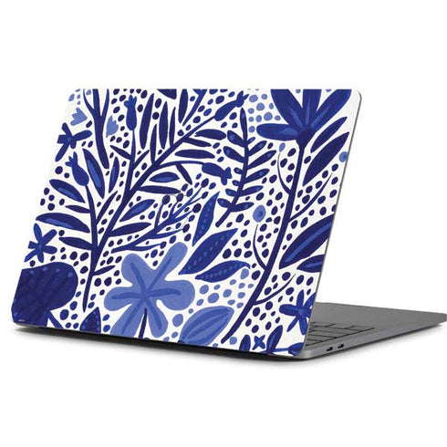Cat Coq Blue Garden Apple MacBook Pro 13-inch Skin