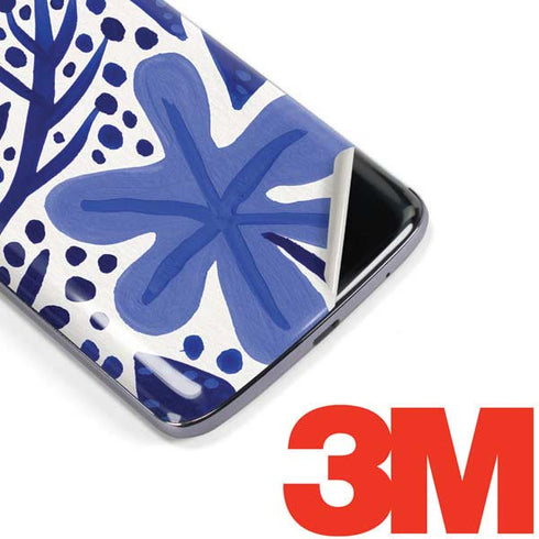 Cat Coq Blue Garden Moto E5 Plus Skin