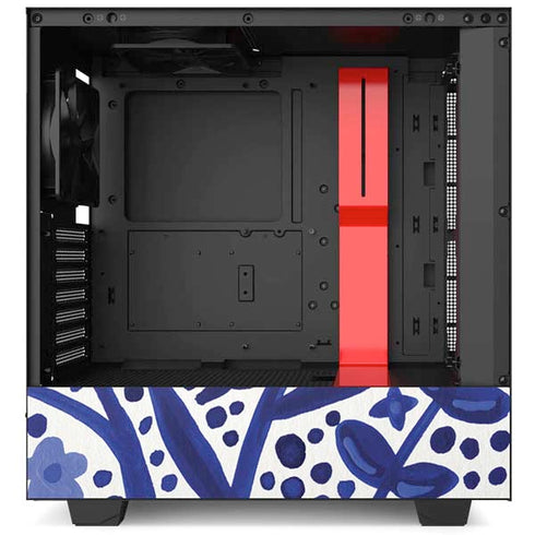 Cat Coq Blue Garden NZXT H510 Compact ATX Mid-Tower Case Skin