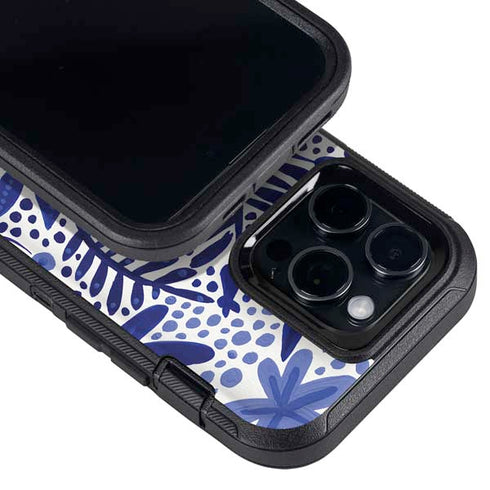 Blue Garden by Cat Coq Otterbox Defender iPhone Skin