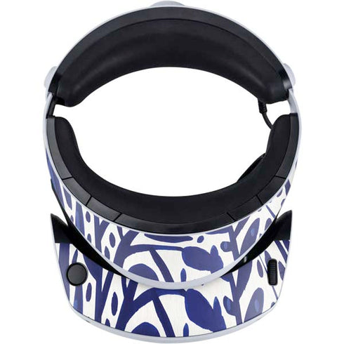 Cat Coq Blue Garden PlayStation VR2 Skin