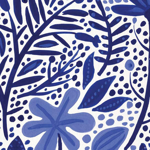 Cat Coq Blue Garden PS4 Controller Skin