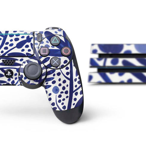 Cat Coq Blue Garden PS4 Pro Bundle Skin