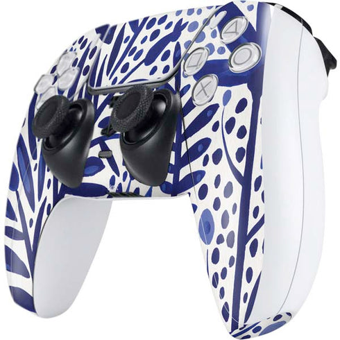 Cat Coq Blue Garden PS5 Controller Skin