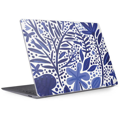 Cat Coq Blue Garden Surface Laptop 3 13.5in Skin