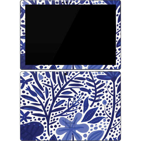 Cat Coq Blue Garden Surface Pro 7 Skin