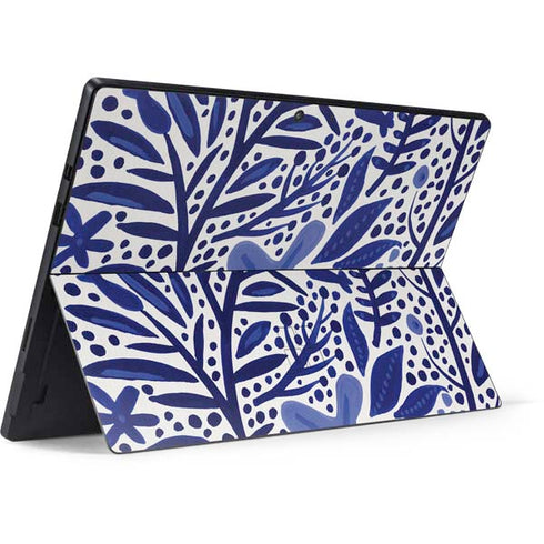 Cat Coq Blue Garden Surface Pro 7 Skin