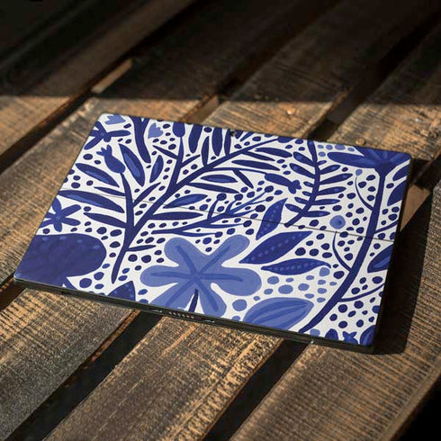 Cat Coq Blue Garden Surface Pro 7 Skin