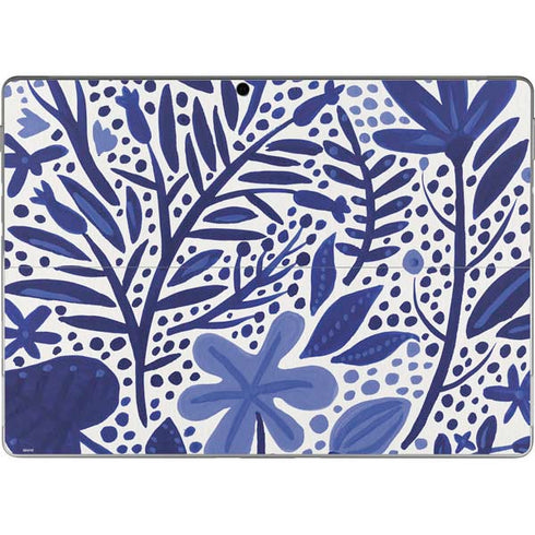 Cat Coq Blue Garden Surface Pro 9 Skin